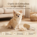 Escova vaporizada Puff Clean - Para pelos macios e brilhantes no dia a dia 🐶🔥