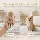 Escova vaporizada Puff Clean - Para pelos macios e brilhantes no dia a dia 🐶🔥