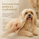 Escova vaporizada para lhasa apso - Para pelos macios e brilhantes no dia a dia 🐶🔥