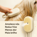 Escova vaporizada para lhasa apso - Para pelos macios e brilhantes no dia a dia 🐶🔥