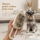 Escova vaporizada para schnauzer- Para pelos macios e brilhantes no dia a dia 🐶🔥