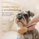 Escova vaporizada para schnauzer- Para pelos macios e brilhantes no dia a dia 🐶🔥